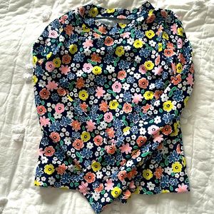 Girls size 10 Rashguard (swim shirt)